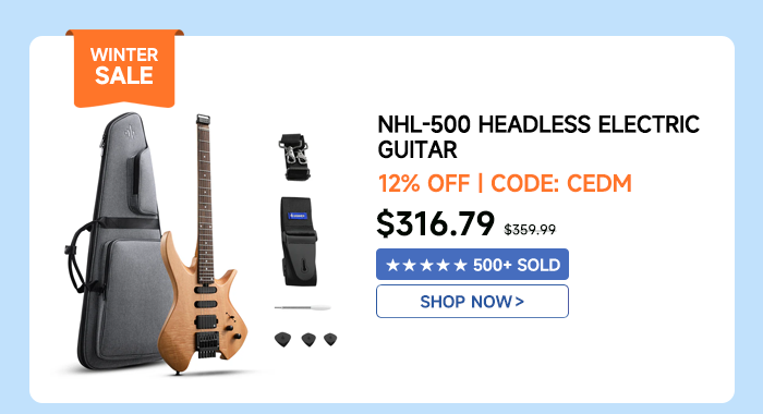 NHL-500 Headless Electric Guitar