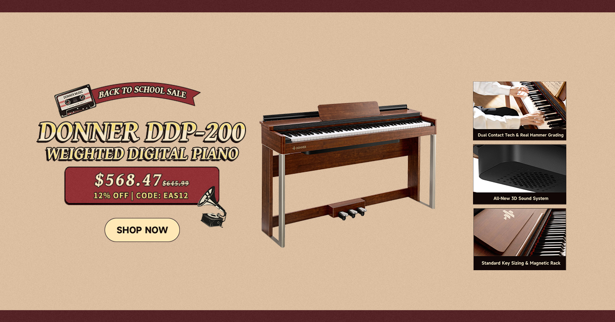 DDP-200 Weighted Digital Piano