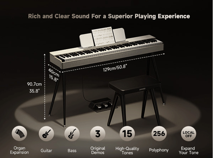 OURA™ S100 Home Digital Piano