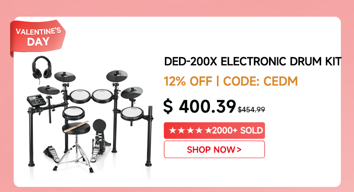 DED-200X Electronic Drum Kit