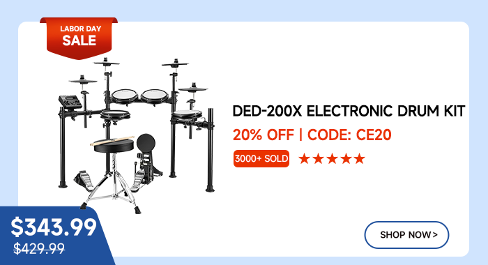 DED-200X Electronic Drum Kit