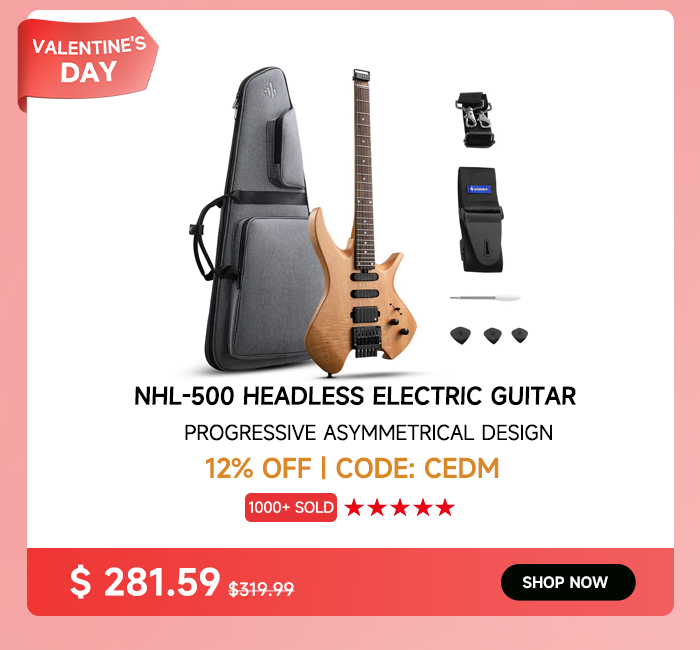  NHL-500 Headless Electric Guitar
